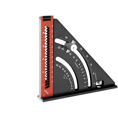 GOPatriot Memory Folding triangle ruler speed square ruler adjustable positioning 6 inch carpente GOPatriot Memory Folding triangle ruler speed square ruler adjustable positioning 6 inch carpente
