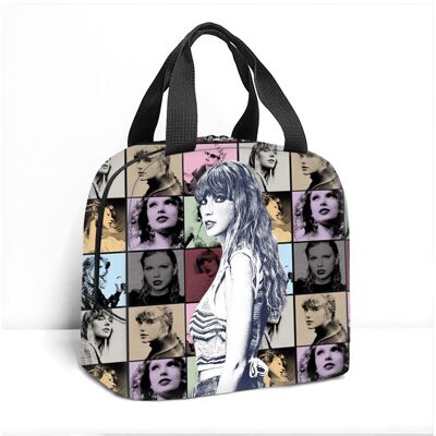 RYWOLT (Style C) Taylor Swift Insulated Large Capacity Lunch Bag Box School Picnic Trav RYWOLT (Style C) Taylor Swift Insulated Large Capacity Lunch Bag Box School Picnic Trav