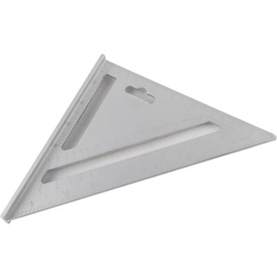 Unbranded Aluminum Alloy Rafter Triangle Ruler Protractor Unbranded Aluminum Alloy Rafter Triangle Ruler Protractor