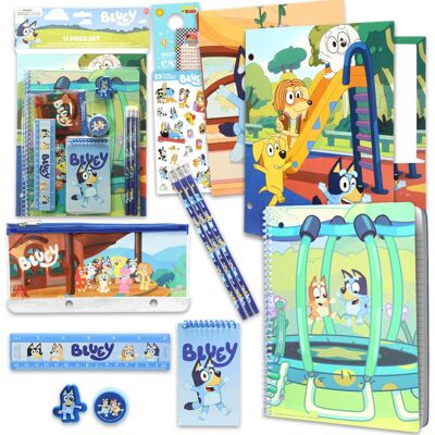 Bluey School Supplies for Kids - 11 Pc Themed School Supplies Bundle Includes Bi Bluey School Supplies for Kids - 11 Pc Themed School Supplies Bundle Includes Bi