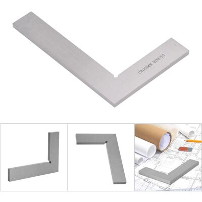 Unbranded L Shape Right Angle Ruler 150x100mm Unbranded L Shape Right Angle Ruler 150x100mm