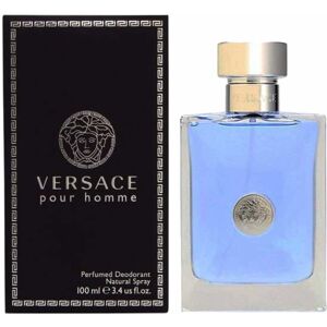Versace Pour Homme Perfumed Deodorant Natural Spray 100ml Versace Pour Homme Perfumed Deodorant Natural Spray 100ml