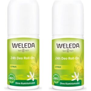 Weleda 24h Deodorant Citrus Roll-On 2x50ml Weleda 24h Deodorant Citrus Roll-On 2x50ml