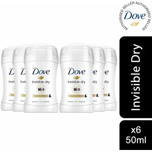 Dove Invisible Dry Anti-Perspirant Deodorant Stick 40ml (Pack of 6) Dove Invisible Dry Anti-Perspirant Deodorant Stick 40ml (Pack of 6)