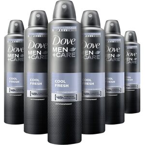 Dove Cool Fresh Anti-Perspirant Deodorant Aerosol for Men 250 ml - Pack of 6 Dove Cool Fresh Anti-Perspirant Deodorant Aerosol for Men 250 ml - Pack of 6