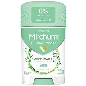 Mitchum Women 24HR Natural Vegan Deodorant Stick with 96% Natural Ingredients (4 Mitchum Women 24HR Natural Vegan Deodorant Stick with 96% Natural Ingredients (4