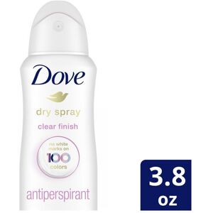 Dove Advanced Care Invisible Dry Spray Antiperspirant Deodorant Clear Finish 3.8 Dove Advanced Care Invisible Dry Spray Antiperspirant Deodorant Clear Finish 3.8