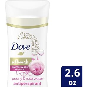 Dove Ultimate Antiperspirant Deodorant Stick Peony & Rose Water 2.6 oz Dove Ultimate Antiperspirant Deodorant Stick Peony & Rose Water 2.6 oz
