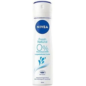 NIVEA Fresh Natural Deodorant Spray (150 ml), Aluminium Deodorant (ACH) with Sea NIVEA Fresh Natural Deodorant Spray (150 ml), Aluminium Deodorant (ACH) with Sea