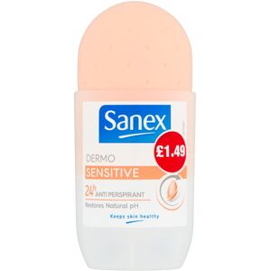 Sanex Roll On Deodorant Sensitive 50ml (Pack of 6) Sanex Roll On Deodorant Sensitive 50ml (Pack of 6)