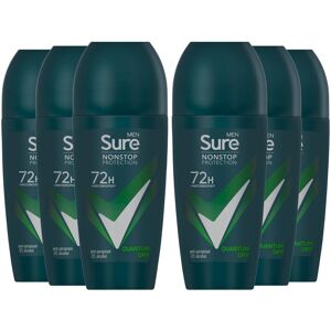 (Buy 6 - Quantum Dry) Sure Men Antiperspirant Deodorant - 50ml (Buy 6 - Quantum Dry) Sure Men Antiperspirant Deodorant - 50ml