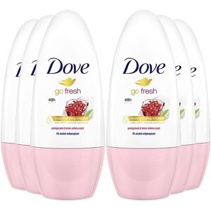 6 x Dove 48H protection Anti-perspirant Roll On 50 ml - Pomegranate & Lemon Verb 6 x Dove 48H protection Anti-perspirant Roll On 50 ml - Pomegranate & Lemon Verb