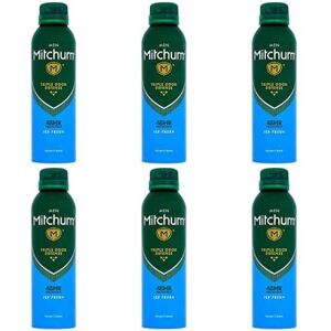 Mitchum Men Ice Fresh Anti-Perspirant Deodorant 150ml Pack of 6 - Clinically Pro Mitchum Men Ice Fresh Anti-Perspirant Deodorant 150ml Pack of 6 - Clinically Pro