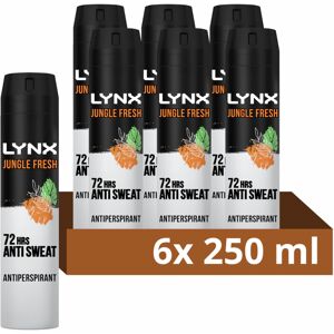 Lynx Jungle Fresh Antiperspirant Deodorant with a palm leaves & amber scent Spray for Lynx Jungle Fresh Antiperspirant Deodorant with a palm leaves & amber scent Spray for