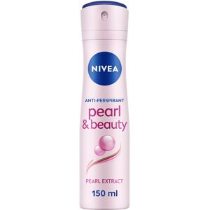 NIVEA Pearl & Beauty Anti-Perspirant Deodorant Spray (150ml) 150ml NIVEA Pearl & Beauty Anti-Perspirant Deodorant Spray (150ml) 150ml