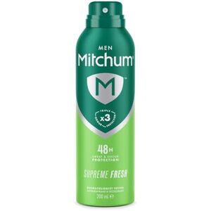Mitchum Men Triple Odor Defense 48HR Protection Aerosol Deodorant & Anti-Perspir Mitchum Men Triple Odor Defense 48HR Protection Aerosol Deodorant & Anti-Perspir