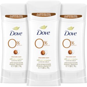 Dove Deodorant Stick Shea Butter 3 Count Non-irritating Deodorant for Underarm C Dove Deodorant Stick Shea Butter 3 Count Non-irritating Deodorant for Underarm C