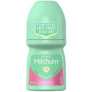 Mitchum for Women Roll On, Anti-Perspirant & Deodorant, Powder Fresh, 1.7 Oz (Pa Mitchum for Women Roll On, Anti-Perspirant & Deodorant, Powder Fresh, 1.7 Oz (Pa