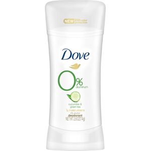 Dove 0% Aluminum Deodorant for Women Moisturizers Cucumber & Green Tea with 24- Dove 0% Aluminum Deodorant for Women Moisturizers Cucumber & Green Tea with 24-