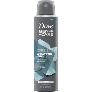 Dove Men+Care Antiperspirant Dry Spray Deodorant for Men Eucalyptus + Birch 48 H Dove Men+Care Antiperspirant Dry Spray Deodorant for Men Eucalyptus + Birch 48 H