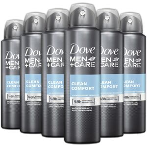 Dove Men + Care Antiperspirant Deodorant Spray 6 Pack 48H Protection Long-Lastin Dove Men + Care Antiperspirant Deodorant Spray 6 Pack 48H Protection Long-Lastin