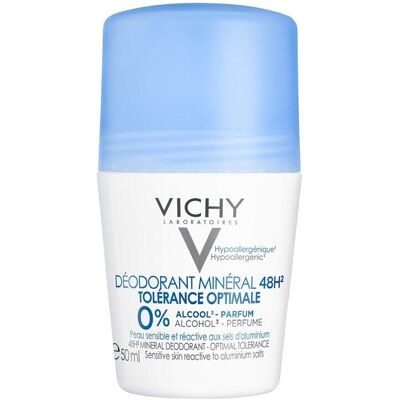Vichy Mineral Deodorant Roll On 48h Optimal Tolerance 50 ml Vichy Mineral Deodorant Roll On 48h Optimal Tolerance 50 ml