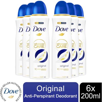 Dove - Advanced Care AP - 200ml - Deodorant Spray Dove - Advanced Care AP - 200ml - Deodorant Spray