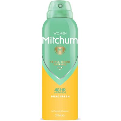 Revlon Mitchum Women Triple Odor Defense 48HR Protection Aerosol Deodorant & Ant Revlon Mitchum Women Triple Odor Defense 48HR Protection Aerosol Deodorant & Ant