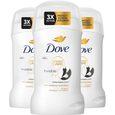 Dove - Invisible Dry Anti-Perspirant Deo Stick - 50ml - Deodorant Dove - Invisible Dry Anti-Perspirant Deo Stick - 50ml - Deodorant