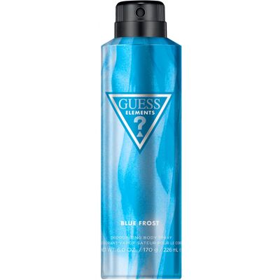 Guess Elements Blue Frost Deodorizing Body Spray For Men 6.0 Oz. Guess Elements Blue Frost Deodorizing Body Spray For Men 6.0 Oz.