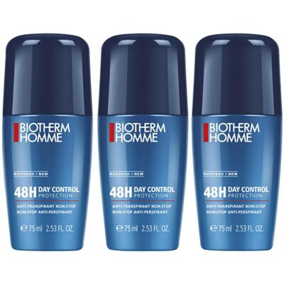 Biotherm Homme Travel Trio Deodorant - 48H Day Control Roll-On Biotherm Homme Travel Trio Deodorant - 48H Day Control Roll-On