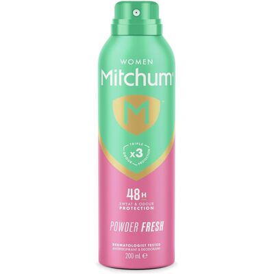 Mitchum Women Triple Odor Defense 48HR Protection Deodorant Spray & Antiperspira Mitchum Women Triple Odor Defense 48HR Protection Deodorant Spray & Antiperspira