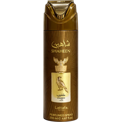 Shaheen Gold 200ml Body Sprays by Lattafa Pride Shaheen Gold 200ml Body Sprays by Lattafa Pride
