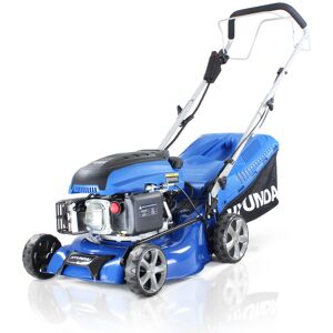 Hyundai 139cc Self-Propelled Petrol Lawnmower with Electric Start - 420mm Hyundai 139cc Self-Propelled Petrol Lawnmower with Electric Start - 420mm