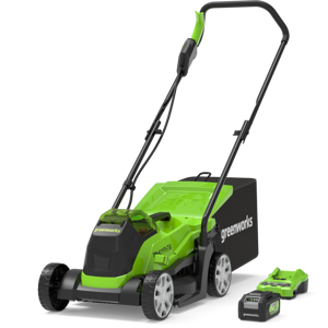 Greenworks 24V Lawn Mower 33cm - 2Ah Battery Greenworks 24V Lawn Mower 33cm - 2Ah Battery
