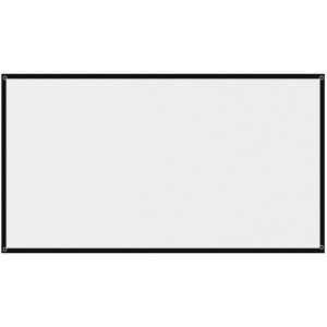 GreenZech (16:9) 60-inch Projector Screen 4:3 / 16:9 HD Foldable White Projection Wall Mou GreenZech (16:9) 60-inch Projector Screen 4:3 / 16:9 HD Foldable White Projection Wall Mou