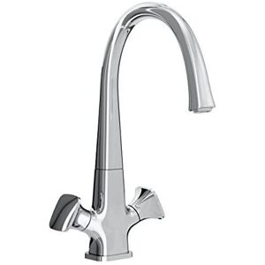 Bristan CRM EFSNK C Caramel Easyfit Kitchen Sink Mixer Tap with Swivel Spout, Ch Bristan CRM EFSNK C Caramel Easyfit Kitchen Sink Mixer Tap with Swivel Spout, Ch