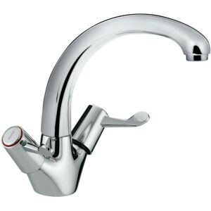Bristan Value Kitchen Sink Mixer Tap Double Lever Single Flow Chrome Bristan Value Kitchen Sink Mixer Tap Double Lever Single Flow Chrome