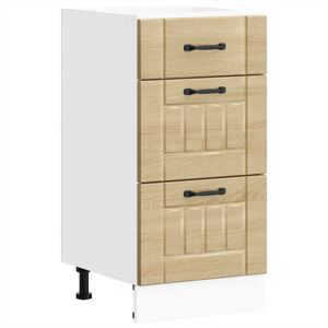 vidaXL Kitchen Base Cabinet Lucca Sonoma Oak Engineered Wood sink base cabinet vidaXL Kitchen Base Cabinet Lucca Sonoma Oak Engineered Wood sink base cabinet