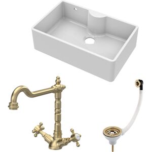 Balterley Fireclay Kitchen Bundle - Single Bowl Butler Sink - Kitchen Sink Balterley Fireclay Kitchen Bundle - Single Bowl Butler Sink - Kitchen Sink