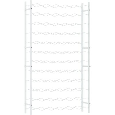 vidaXL Wine Rack for 72 Bottles - Modern Metal Storage Shelf vidaXL Wine Rack for 72 Bottles - Modern Metal Storage Shelf