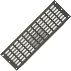 Loops 19" 4U Vented Blanking Rack Patch Panel Module Cover Plate Mount Equipment Case Loops 19" 4U Vented Blanking Rack Patch Panel Module Cover Plate Mount Equipment Case