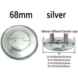 Unbranded (4pcs 68mm Silver) 4pcs Car Wheel Hub Center Caps 56mm 59mm 60mm 64mm 68mm Cover Unbranded (4pcs 68mm Silver) 4pcs Car Wheel Hub Center Caps 56mm 59mm 60mm 64mm 68mm Cover