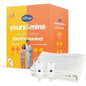 Silentnight Yours & Mine Dual Control Electric Blanket Double