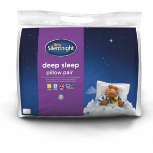 Silentnight Deep Sleep Pillow, White, Pack of 2 Pillows Silentnight Deep Sleep Pillow, White, Pack of 2 Pillows