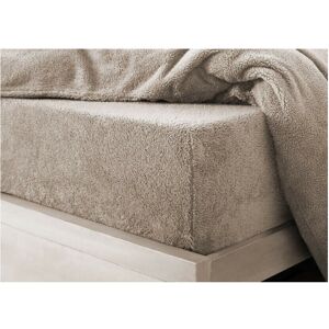 NIGHTZONE (Beige , Single) Teddy Extra deep Fleece Fur Fitted Bed Sheet NIGHTZONE (Beige , Single) Teddy Extra deep Fleece Fur Fitted Bed Sheet
