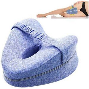 Unbranded (Blue) Memory Foam Leg Pillow Protect Leg And Knee Support Wedge To Relieve Scia Unbranded (Blue) Memory Foam Leg Pillow Protect Leg And Knee Support Wedge To Relieve Scia