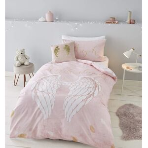 Catherine Lansfield Angel Blush Single Duvet Cover Set Bedding Bed Linen Catherine Lansfield Angel Blush Single Duvet Cover Set Bedding Bed Linen