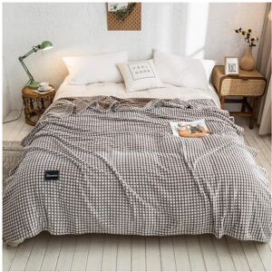 GreenZech (Brown, 180x200cM) Coral Fleece Soft Warm Blankets Single/Queen/King Flannel Bed GreenZech (Brown, 180x200cM) Coral Fleece Soft Warm Blankets Single/Queen/King Flannel Bed