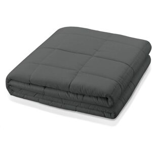 GreenZech (Dark Grey No Cover, 150x200cM 9kg) 6.8kg/9kg Weighted Cotton Blanket For Adult, GreenZech (Dark Grey No Cover, 150x200cM 9kg) 6.8kg/9kg Weighted Cotton Blanket For Adult,